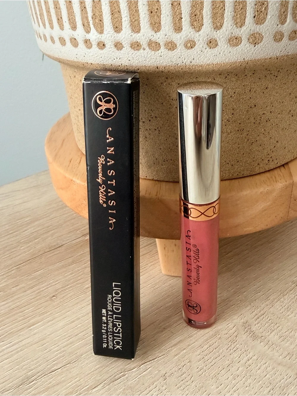 Anastasia Beverly Hills Liquid Lipstick — Dusty Rose/Rose Pink